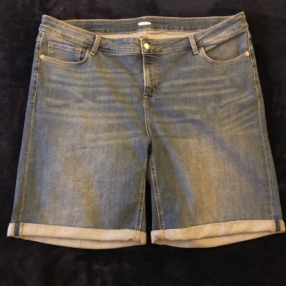 Old Navy Cuffed Jean Shorts